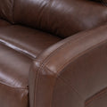 Kobilino close-up of armrest with braided stitching
